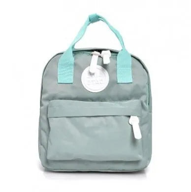 Canvas Backpack School bag Women's Small Backpack for Adolescent Girls