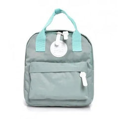 Canvas Backpack School bag Women's Small Backpack for Adolescent Girls