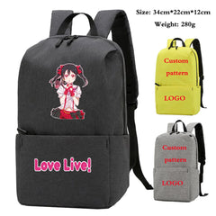 Love Live Backpack Student School Bags Kids Bag Nylon LaptopBag Men Women