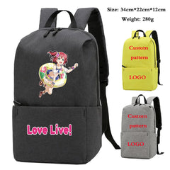 Love Live Backpack Student School Bags Kids Bag Nylon LaptopBag Men Women