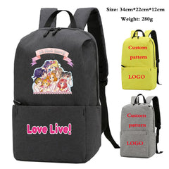 Love Live Backpack Student School Bags Kids Bag Nylon LaptopBag Men Women