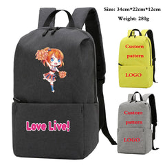 Love Live Backpack Student School Bags Kids Bag Nylon LaptopBag Men Women