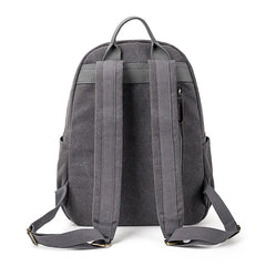 Vintage Canvas Small Backpack Women Travel Backpacks School Rucksack