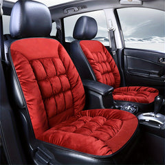 Soft Short Plush Warm Car Winter Cushion