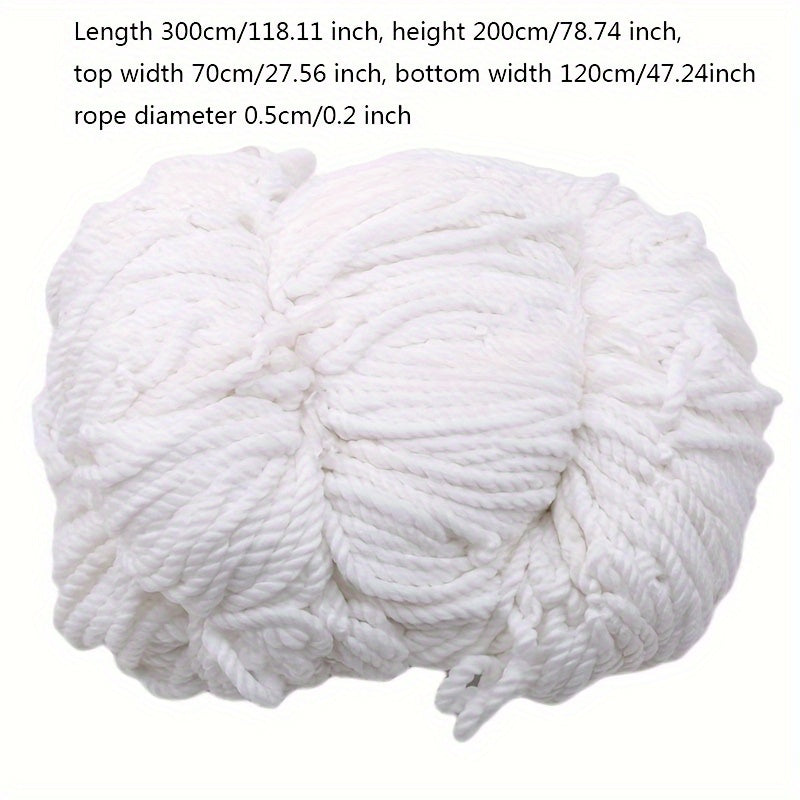 Standard Football Goal Hand Woven Entry Level Polyester Football Net