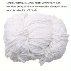 Standard Football Goal Hand Woven Entry Level Polyester Football Net