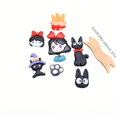 7pcs Cats Shoe Charms Pack for Kids & Adults