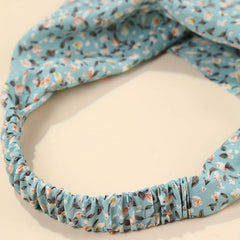 3pcs Floral Triangle Scarf Headband Elastic Turban Bandana Women Head Wrap