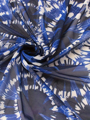 Tie Dye Bikini Bottoms & Mesh Beach Cover Up Skirt