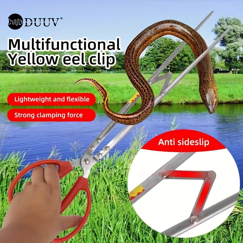 Multifunctional Seafood Scissors Eel Pliers Stainless Steel Clip