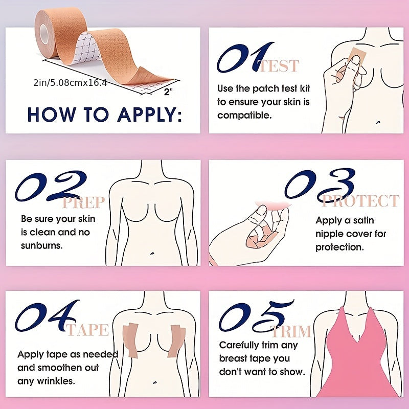 Invisible Breast Lifting Tape Adhesive Support Bodytape
