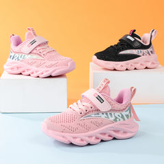 Breathable Woven Sneakers For Girls Teens Lightweight Anti Slip Low Top Sneakers