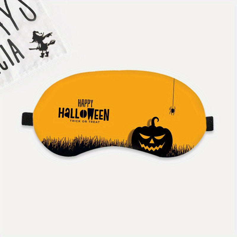 Halloween Cartoon Eye Mask for Home Trip Office Plane Use