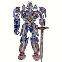 Movable Robot 3D Metal Assembly Model Puzzle DIY Making Gift