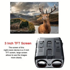 Night Vision Device with 3W 850nm Infrared Light, 128GB TF Card Support