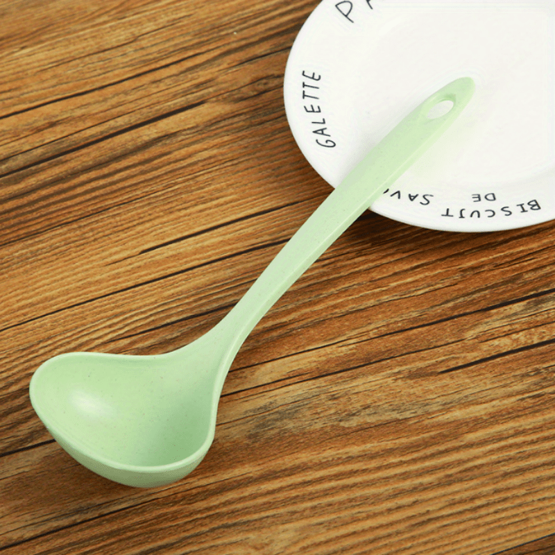 Comfortable Grip Soup Ladle Spoon - Cooking & Serving Spoon for Soup, Chi