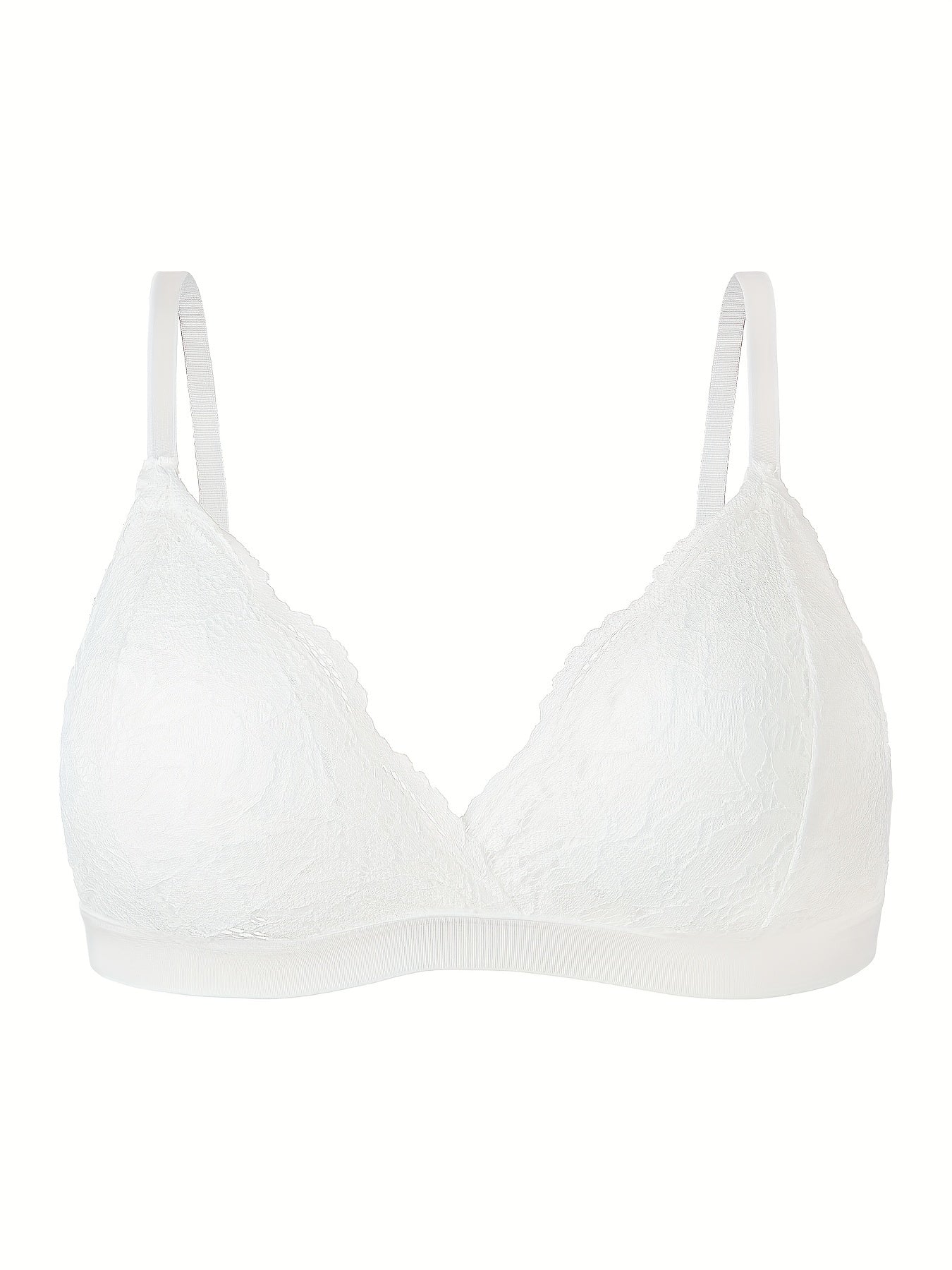 Lace Wireless Bra Padded Comfy & Breathable Women's Lingerie