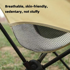 Portable Folding Backrest Chair for Outdoor Camping Barbecue Beach Fishing