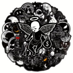 50pcs Graffiti Sticker Decals for Speakers Motorcycles Skateboards Phone