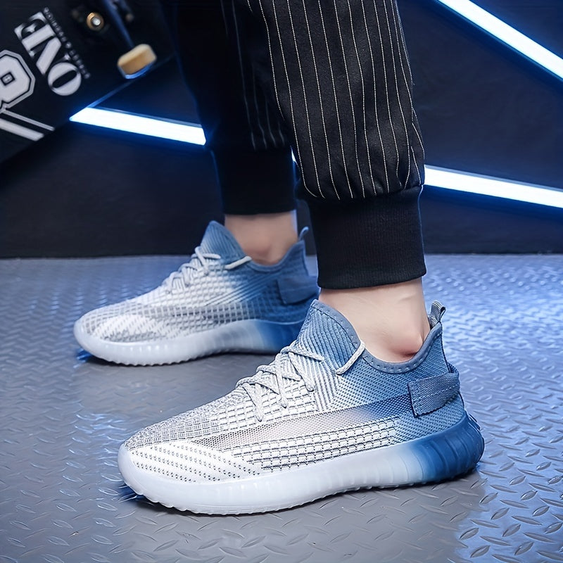 Men's Lightweight Knitted Sneakers for Running Jogging