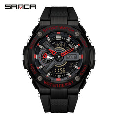 Sanda Boy's Dual Display Sports Watch Gift