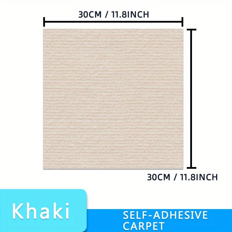 20pcs Adhesive Carpet Mats Non Slip Washable Easy Installation