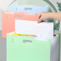 Accordion Bag 13 Compartment Large Capacity File Storage Folder