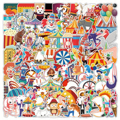 100pcs Nostalgic Objects Series Graffiti Stickers Waterproof DIY Sticker Pack