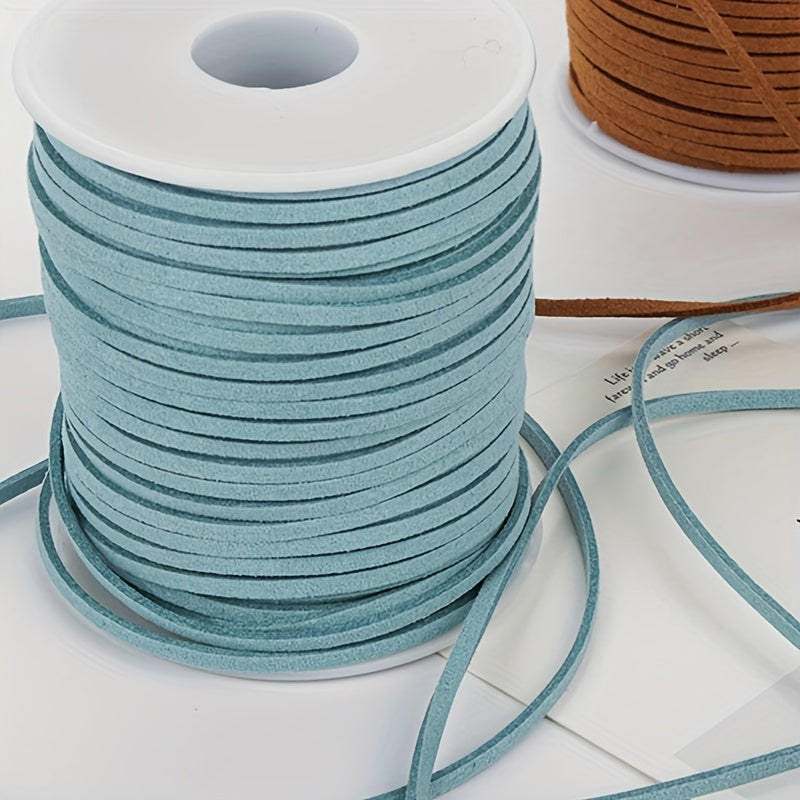 45m Narrow Ribbon Flower Bouquet Tie Manual Leather Rope Decoration Ribbons