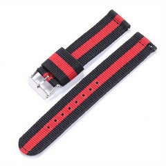 Nylon Watch Band For Galaxy 46mm 42mm Rainbow Quick Release Bracelet
