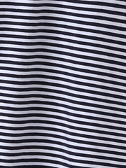 Girls Striped Print Graphic Dress For Summer