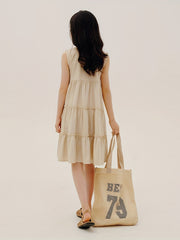 Girls' Sleeveless Princess Dress for Summer Parties
