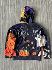 Halloween Pumpkin 3D Print Hoodie for Teens