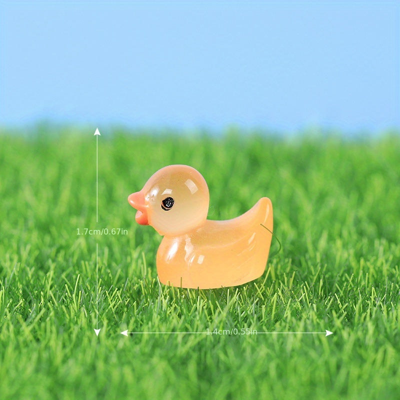 Duck Luminous Micro Landscape Series Sand Table Decor DIY Decoration