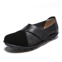 Women's Round Toe Slip-On Loafers Flat Shoes