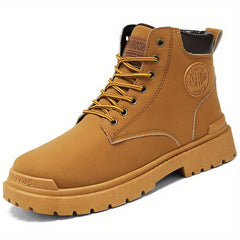Men's Combat Boots Casual Walking Shoes