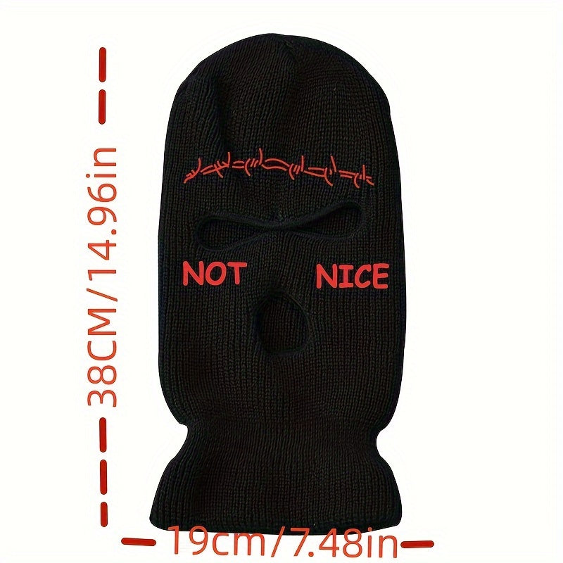 Knitted Balaclava Hat Full Face Cover Winter Outdoor Sports Mask