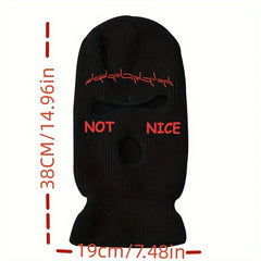 Knitted Balaclava Hat Full Face Cover Winter Outdoor Sports Mask