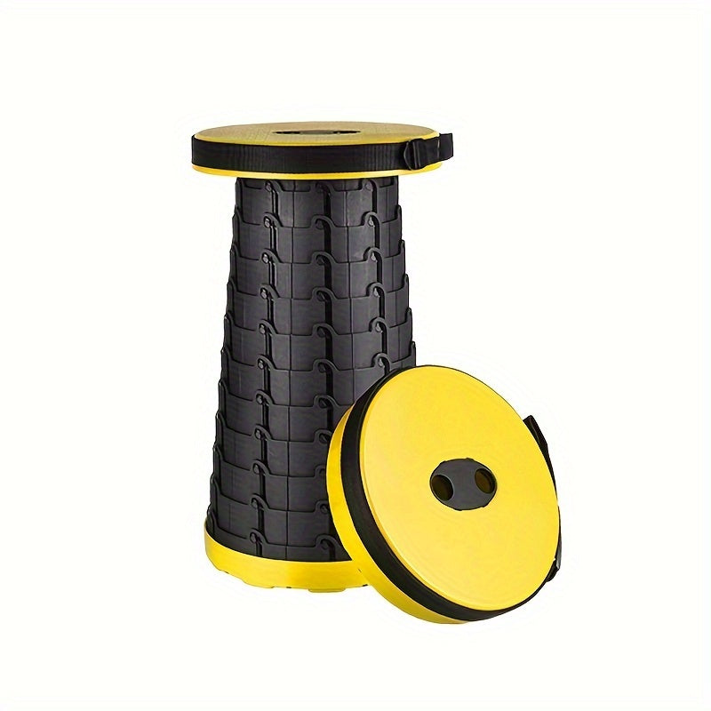 Portable Folding Telescopic Stool For Outdoor Camping Hiking Fishing Garden