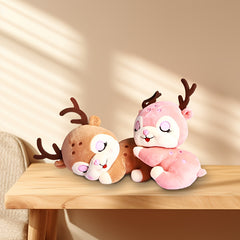 19 Stuffed Deer Plush Toy Reindeer Pillow Christmas Decor