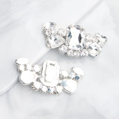 Crystal Shoe Buckles Women Shoe Clips DIY Wedding Party