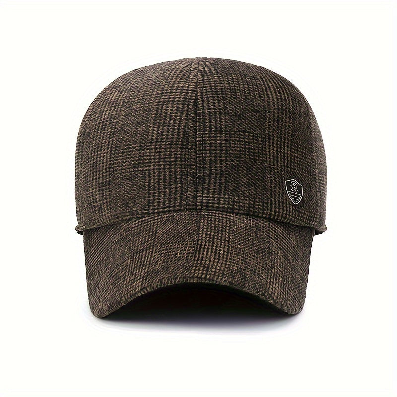 Winter Ear Protection Woolen Hat Outdoor Skiing Cap Coldproof Windproof Velvet