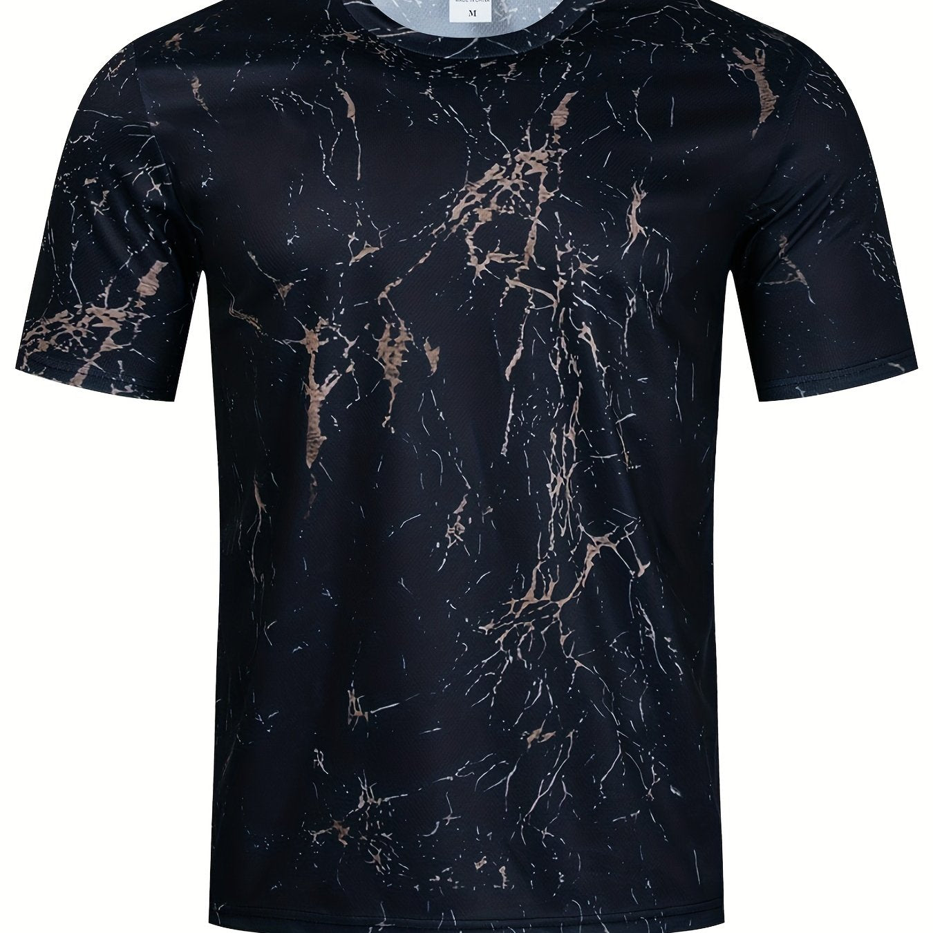 Men's Stylish Graphic T-shirt Casual Tee for Summer Outdoor