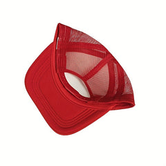 Sequin Pentagram Patch Trucker Hat Mesh Baseball Cap Unisex Sunshade Dad Hats