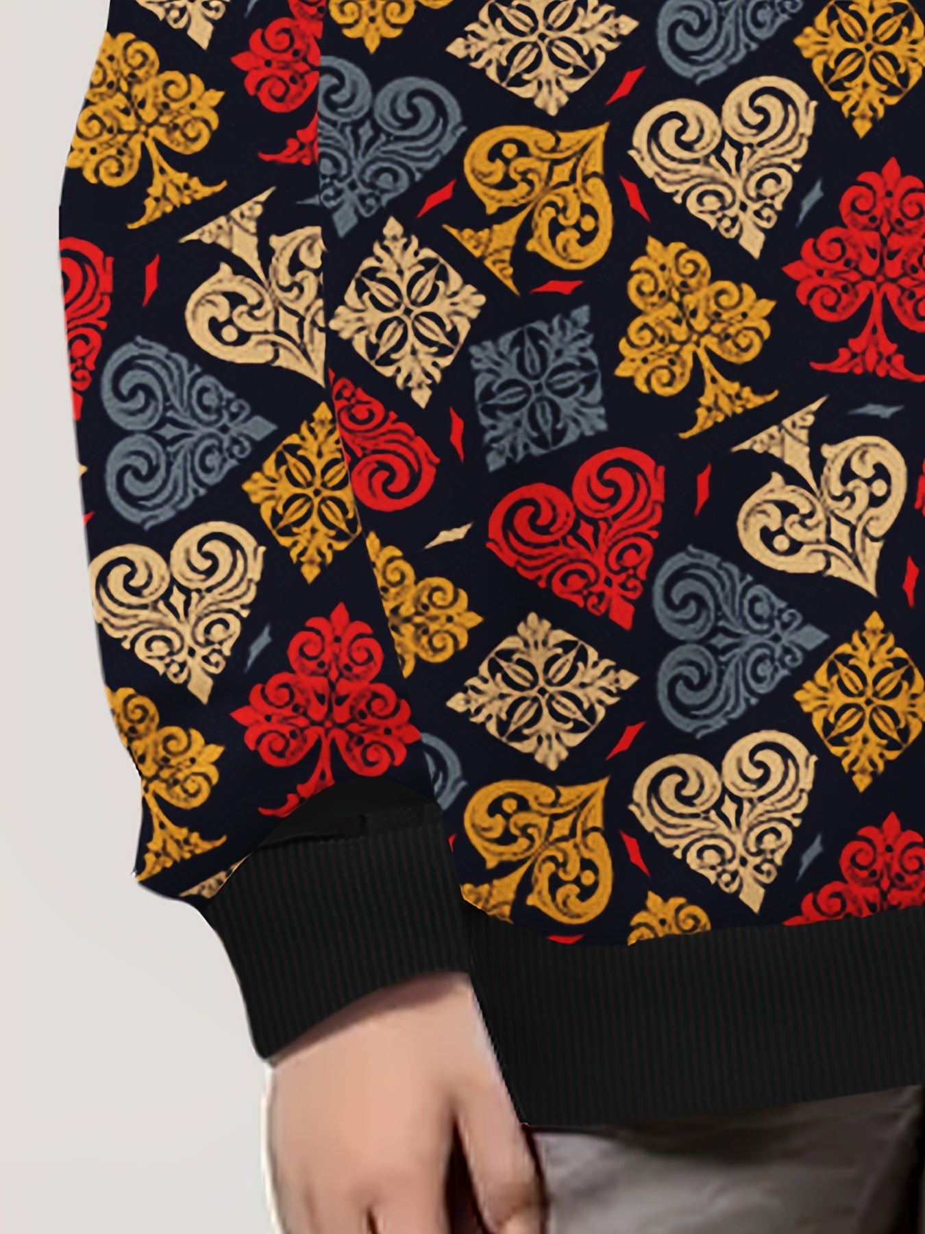 Girls Boys Creative Pattern Sweatshirt Pullover Spring Fall Sports Gift