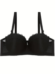 Lace Balconette Bra Push Up Women's Lingerie