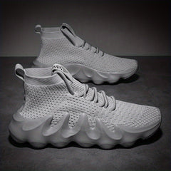 Men's Knitted Lightweight Running Shoes Spring Summer