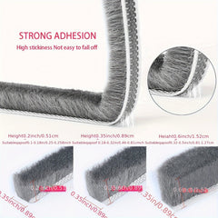 Weather Stripping Door Window Seal Strip Self Adhesive Soundproof Draft Bloc