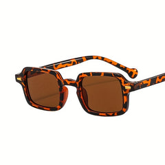 Men's Vintage Rectangle Sunglasses UV400 Eyewear
