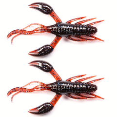 8pcs 60mm Soft Lures Shrimp Shaped Fishing Baits